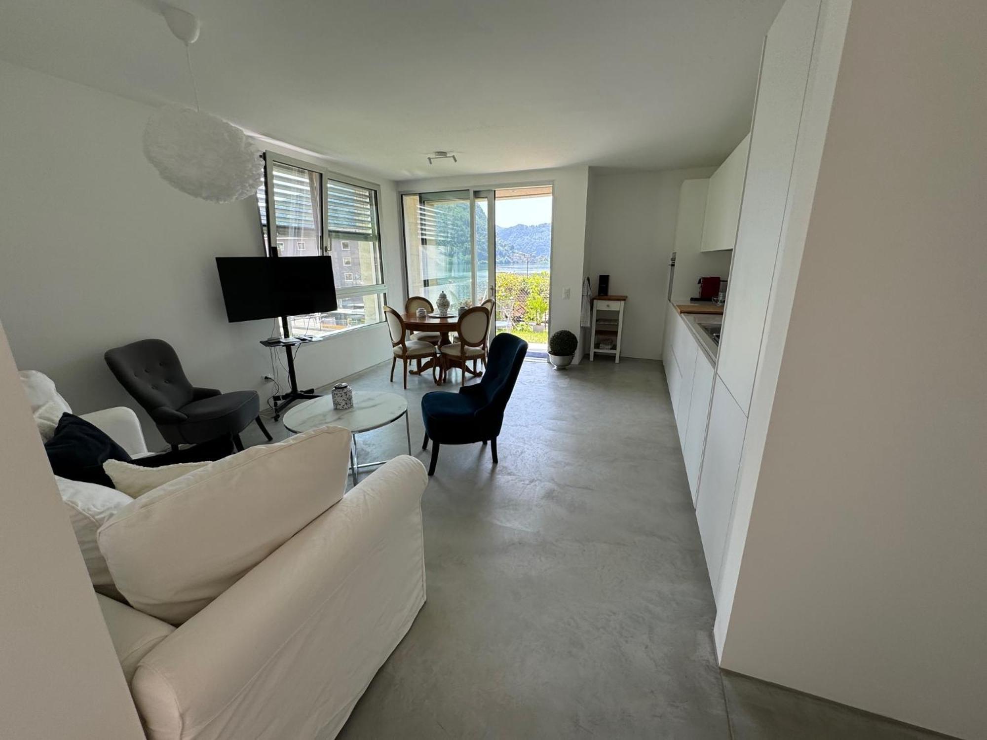 Neue Gartenwohnung Mit Sicht Auf Den Luganersee Понте Треса Екстериор снимка